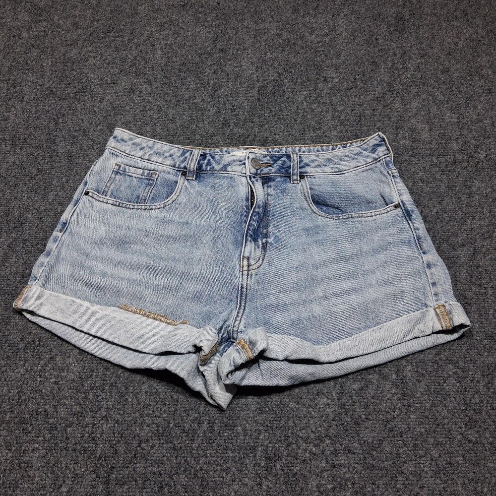Pacsun‎ Light Denim Blue High Rise Mom Short Size 30